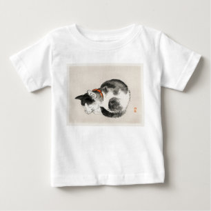 Sleeping Cat Baby T-Shirt