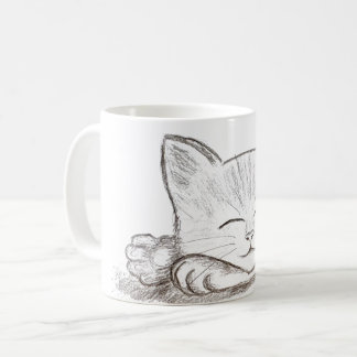 Sleeping Cat Coffee Mug