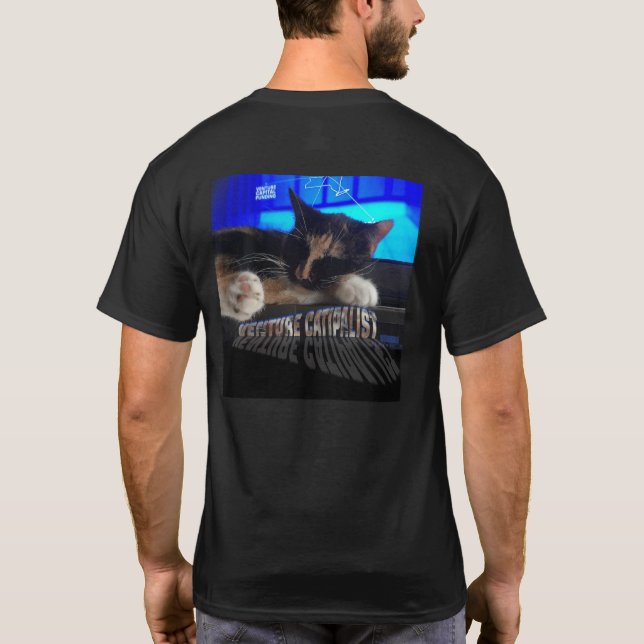 Sleeping Cat T-Shirt (Back)