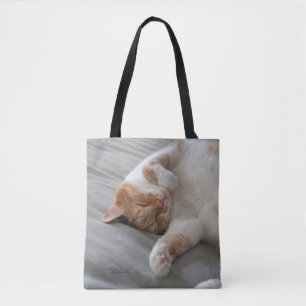Sleeping Cat Tote Bag