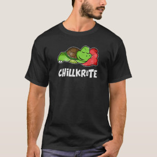 Sleeping Chill Turtle Cushion T-Shirt