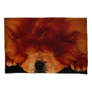 Sleeping Chow Chow bedpccn Pillowcase