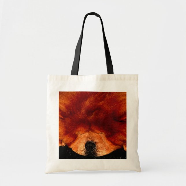 Sleeping Chow Chow btcnm Tote Bag (Front)