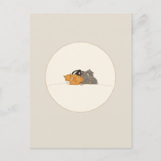 Sleeping Creatures Postcard