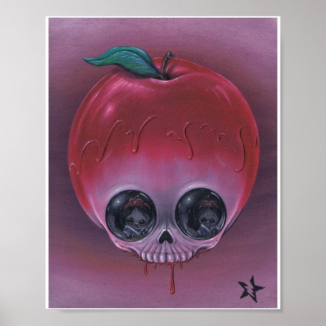 sleeping death art print (Front)