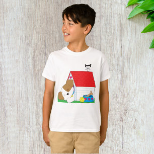 Sleeping Dog In A Dog House T-Shirt