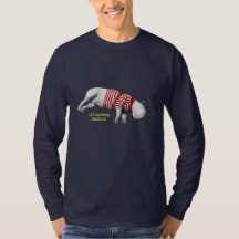 SLEEPING DOG Men's Long Sleeve Tee Shirt