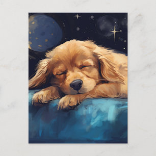 Sleeping Dog Postcard