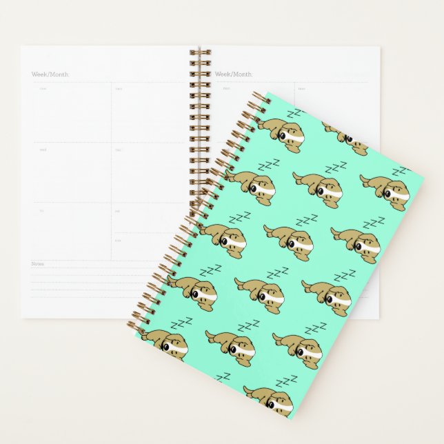 Sleeping Dog ZZZ Miniature American Shepherd Pet Planner (Display)