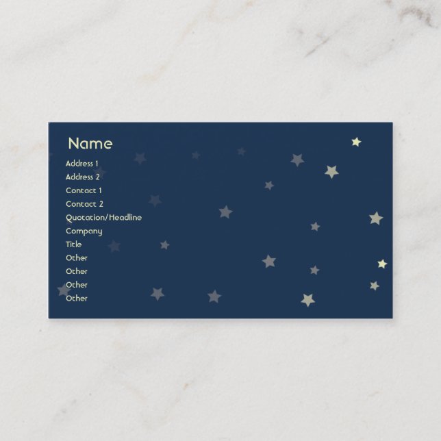 Sleeping Dogs - Business Card (Front)