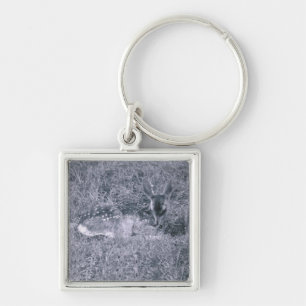 Sleeping Fawn Key Ring