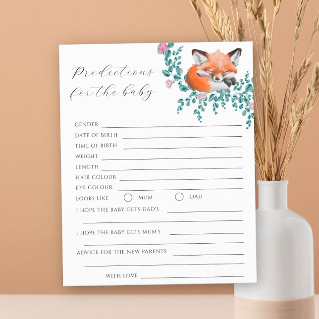 Sleeping fox - Baby predictions and advice  (Creator Uploaded)