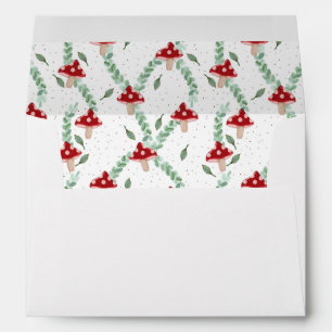 Sleeping Fox Baby Shower Baby Shower Custom Envelope