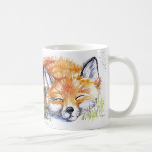 Sleeping Fox Coffee Mug