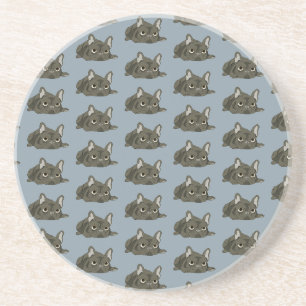Sleeping French Bulldog Coaster