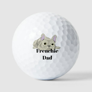 Sleeping French Bulldog Golf Balls