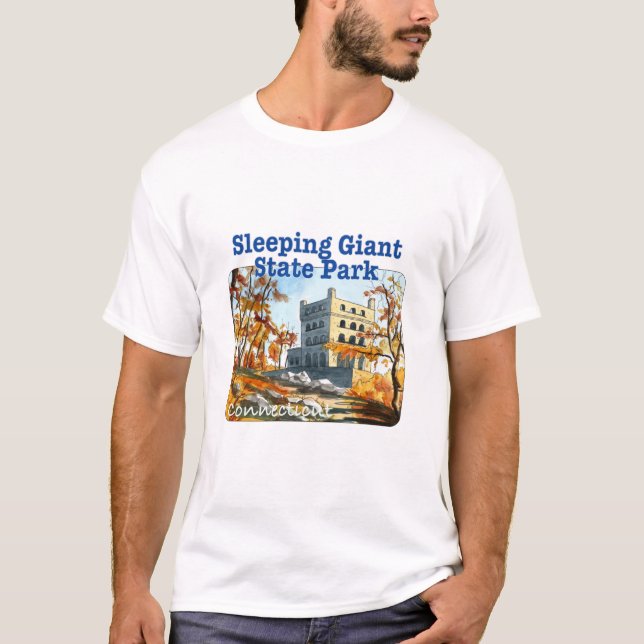 Sleeping Giant State Park, Connecticut T-Shirt (Front)