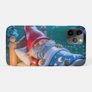 Sleeping Gnome in Nighttime Garden Case-Mate iPhone Case