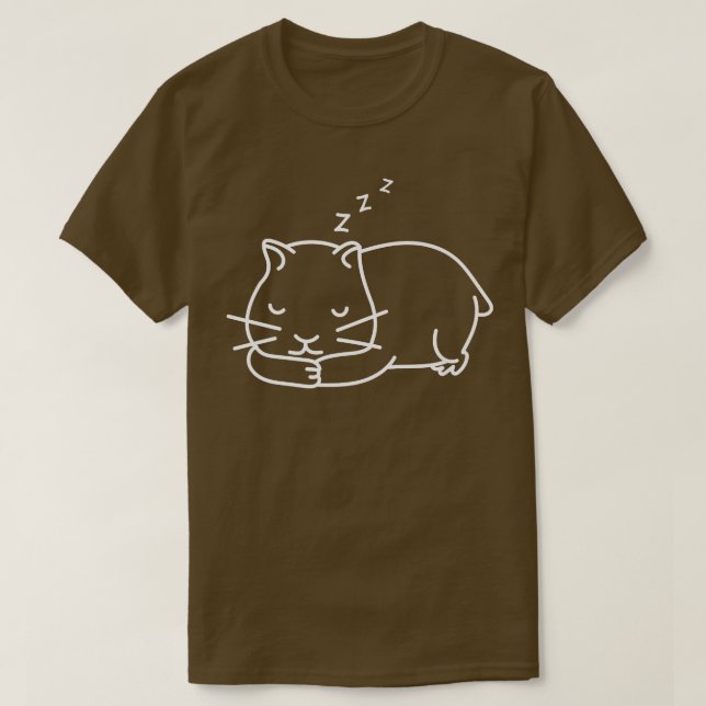 Sleeping Guinea Pig I Cute Guinea Pig I Kids Guine T-Shirt (Design Front)