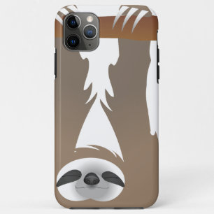 Sleeping Hanging Brown Sloth Case-Mate iPhone Case
