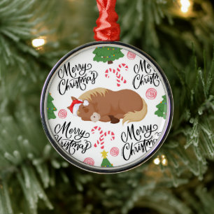 Sleeping Horses Christmas Ornament Keepsake