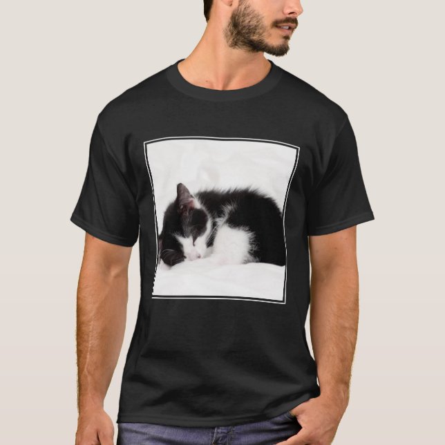 Sleeping Kitten T-Shirt (Front)