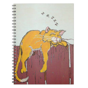 Sleeping Kitty Notebook