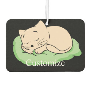 Sleeping Kitty Thunder_Cove Car Air Freshener