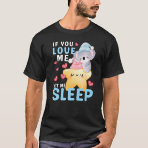 Sleeping Koala Cute Animal  Idea For Who Loves Koa T-Shirt