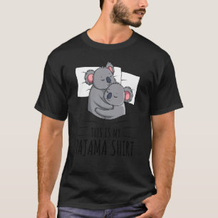 Sleeping Koala Lover Pajama T-Shirt