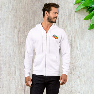 Sleeping Koala on Colourful Rocket  Hoodie