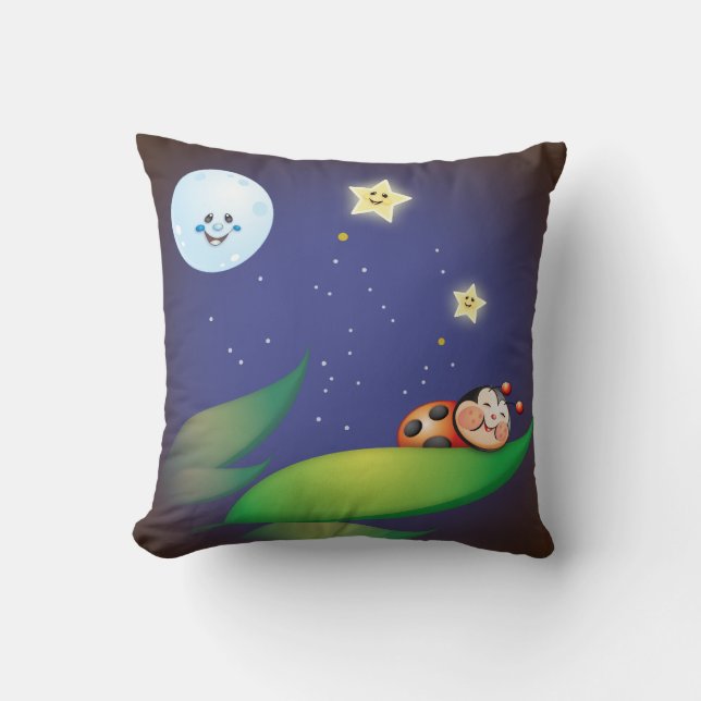 Sleeping Ladybug Pillows (Front)