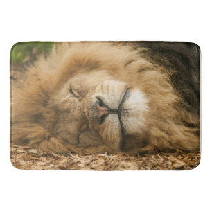 Sleeping Lion Door, Bath, Home Rug or Mat