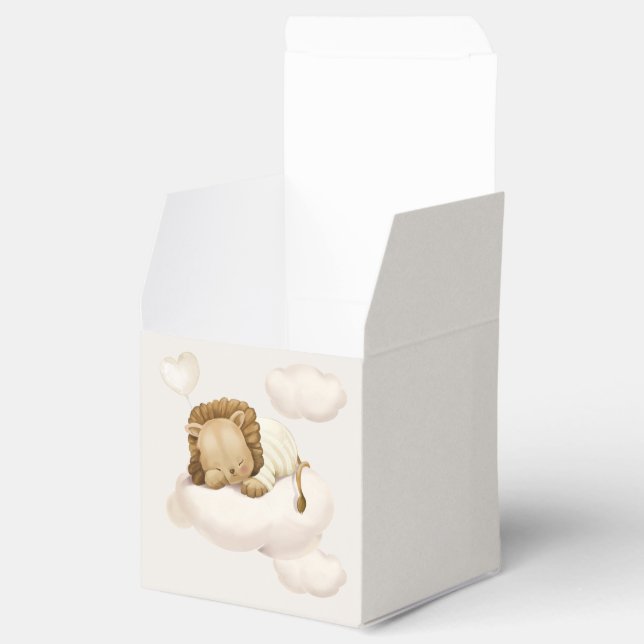 Sleeping Lion Favour Box (Opened)