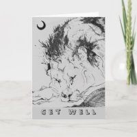 Sleeping Lion - Get Well