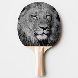 Sleeping Lion Ping Pong Paddle