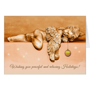 Sleeping Little Holiday Angel