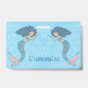 Sleeping Mermaid Thunder_Cove ID Badge