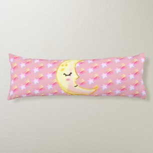 Sleeping Moon, Shooting Stars Body Pillow