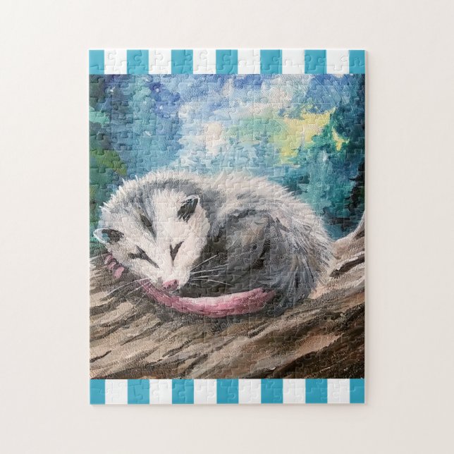 sleeping opossum puzzle (Vertical)