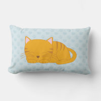 Sleeping Orange Tabby Cat