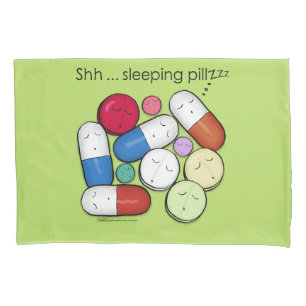 Sleeping Pills-Medication Pillowcase