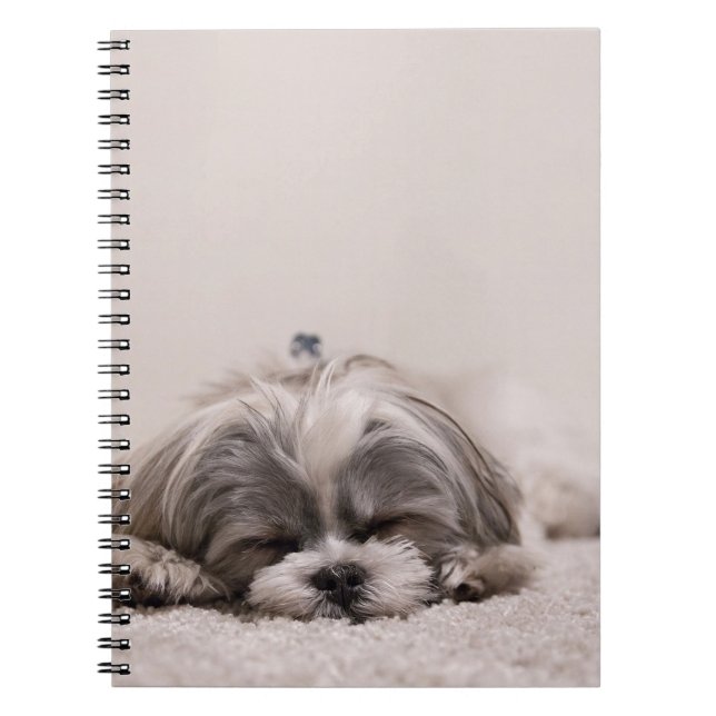 Sleeping Puppy Notebook (Front)