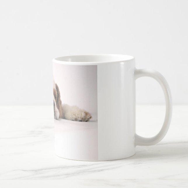 Sleeping Red/White Cocker Spaniel Coffee Mug (Right)