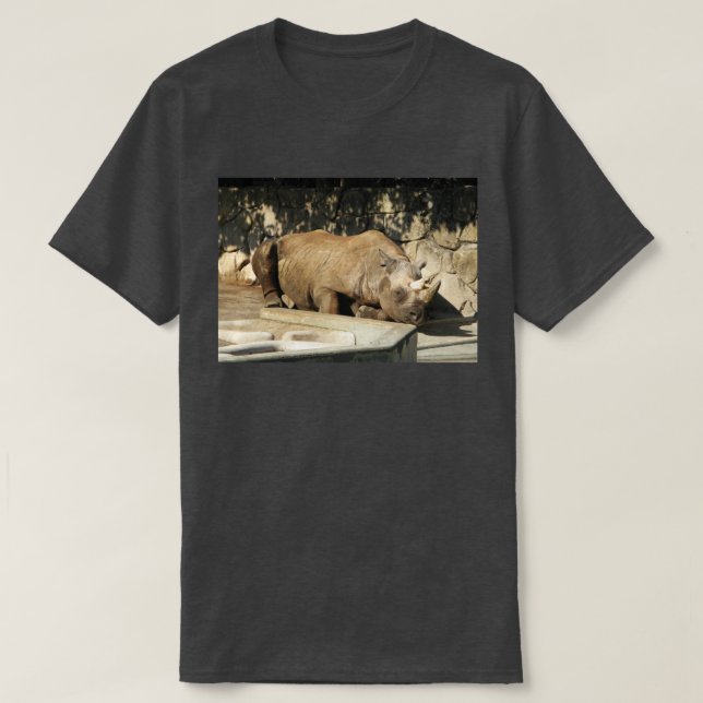 Sleeping Rhino T-Shirt (Design Front)