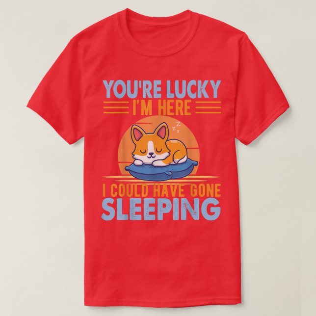 Sleeping Sleep Nap Napping Lover  T-Shirt (Design Front)