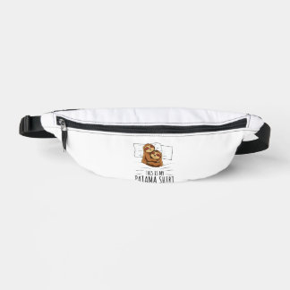 Sleeping Sloth Lover Pajama T-Shirt Bum Bags