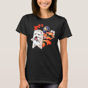 Sleeping Sushi Rolls Sleep Walking Japanese Tradit T-Shirt