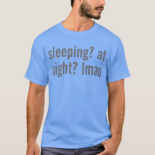 sleeping T-Shirt (Front)