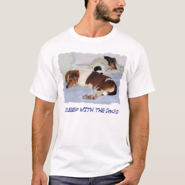 SLEEPING WITH THE DOGS T-Shirt (Front)